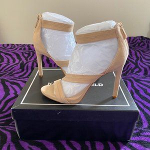 Karl Lagerfeld Kyra Almond Kidsuede Sandals
